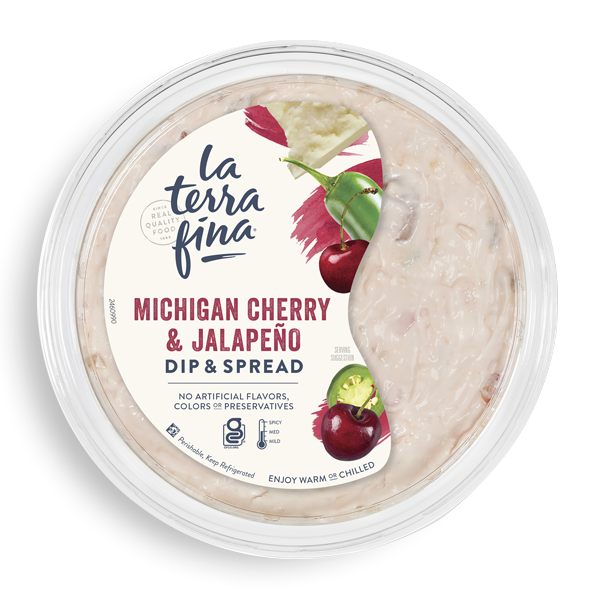 Michigan Cherry Jalape O Dip Spread La Terra Fina