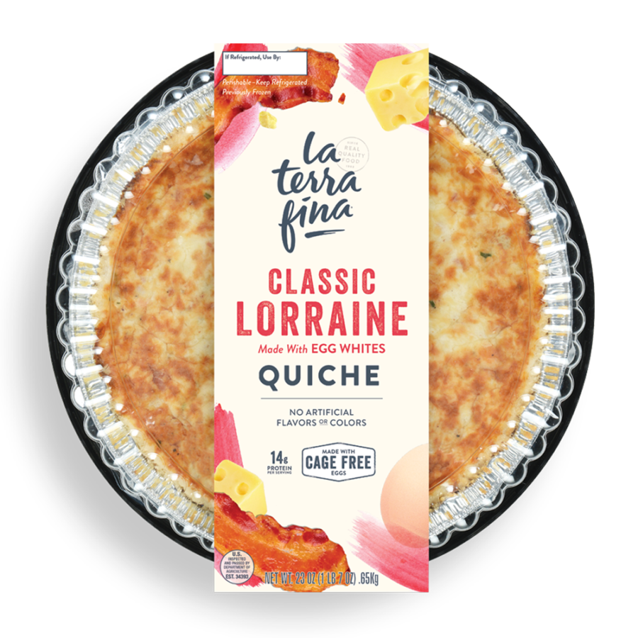 Classic Lorraine<br/> Quiche packaging