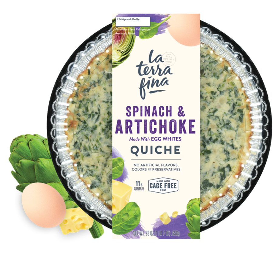 Spinach & Artichoke<br /> Quiche
