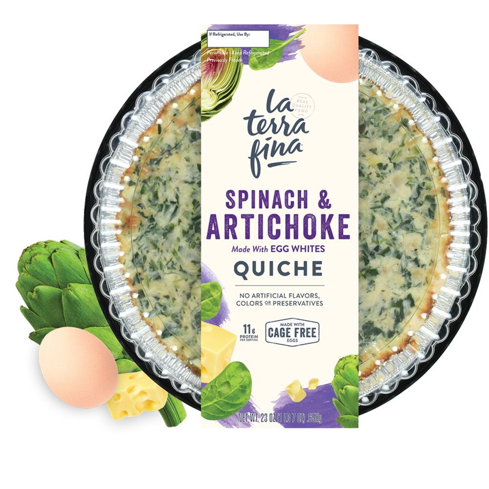 Spinach & Artichoke<br /> Quiche