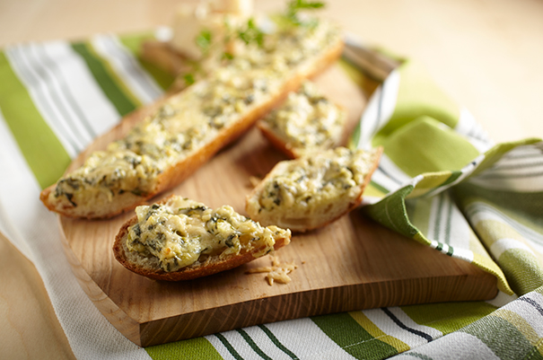 Artichoke Florentine Bread