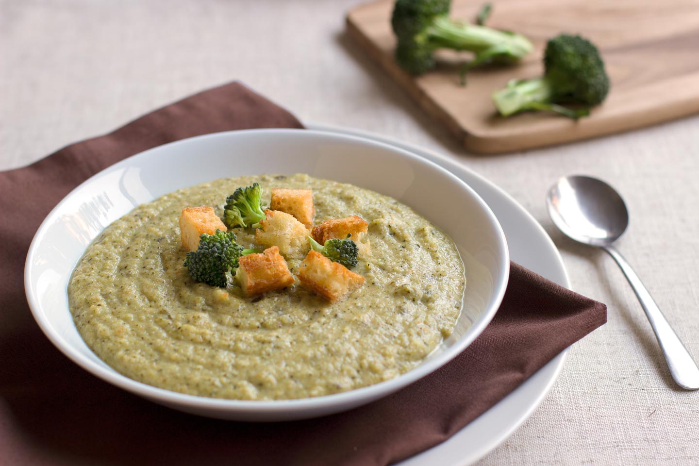 Thick & Creamy Broccoli Soup