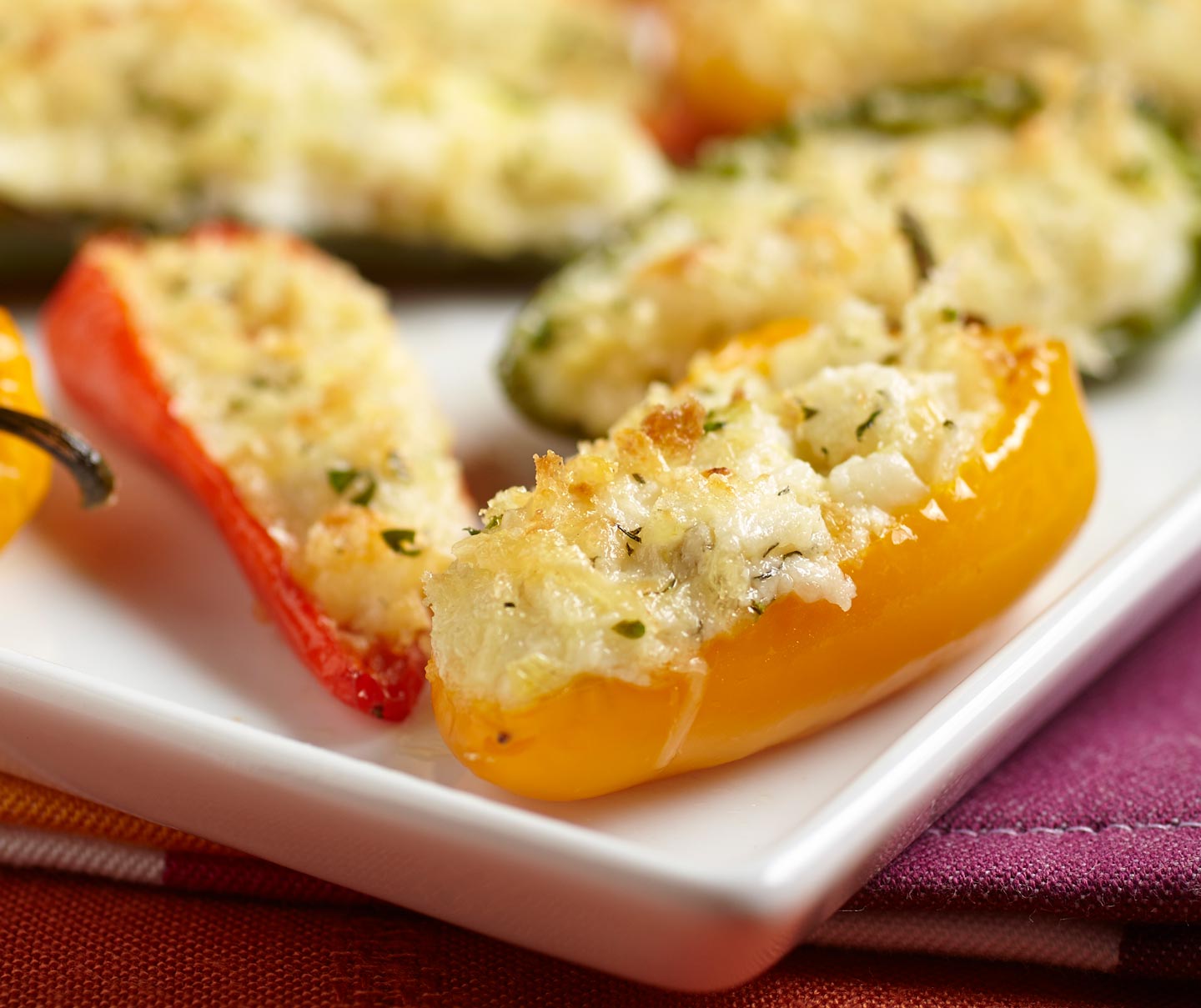 Party Poppers stuffed with La Terra Fina Dip