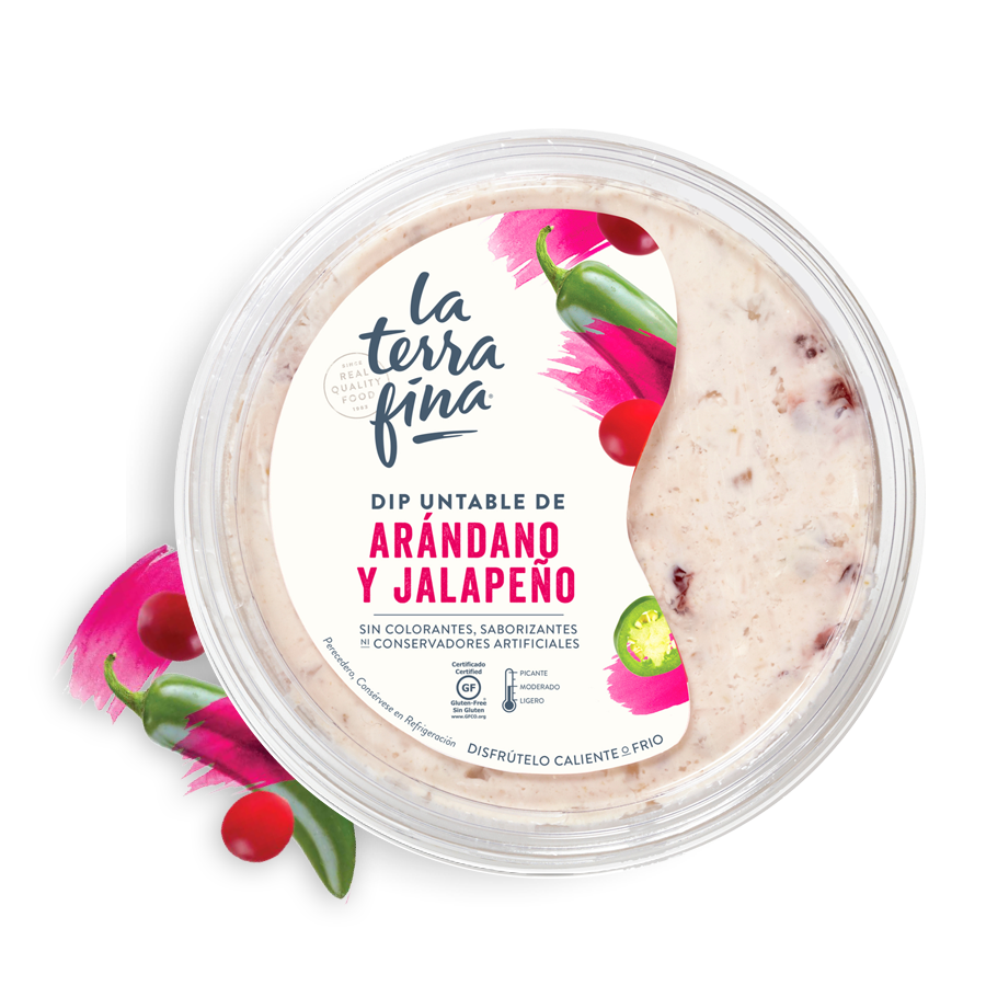 Dip Untable de Arándano y Jalapeño