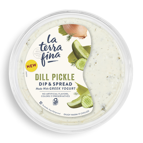 Dill Pickle Dip & Spread made with Greek Yogurt La Terra Fina