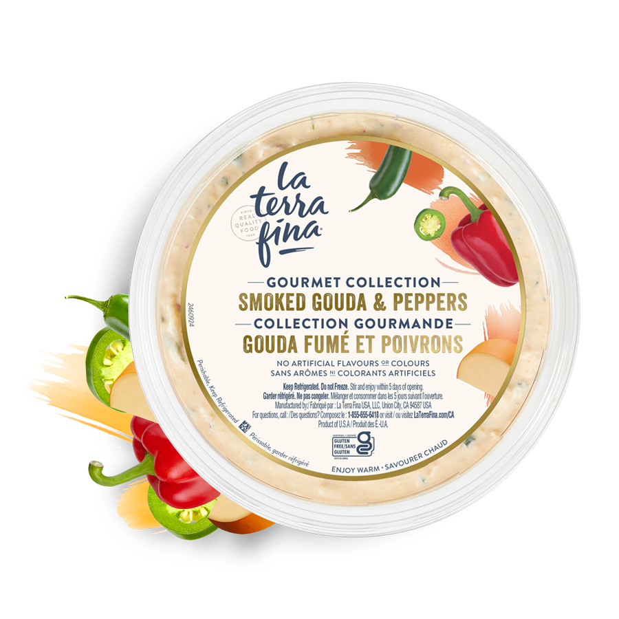 La Terra Fina Gourmet Collection Smoked Gouda & Peppers