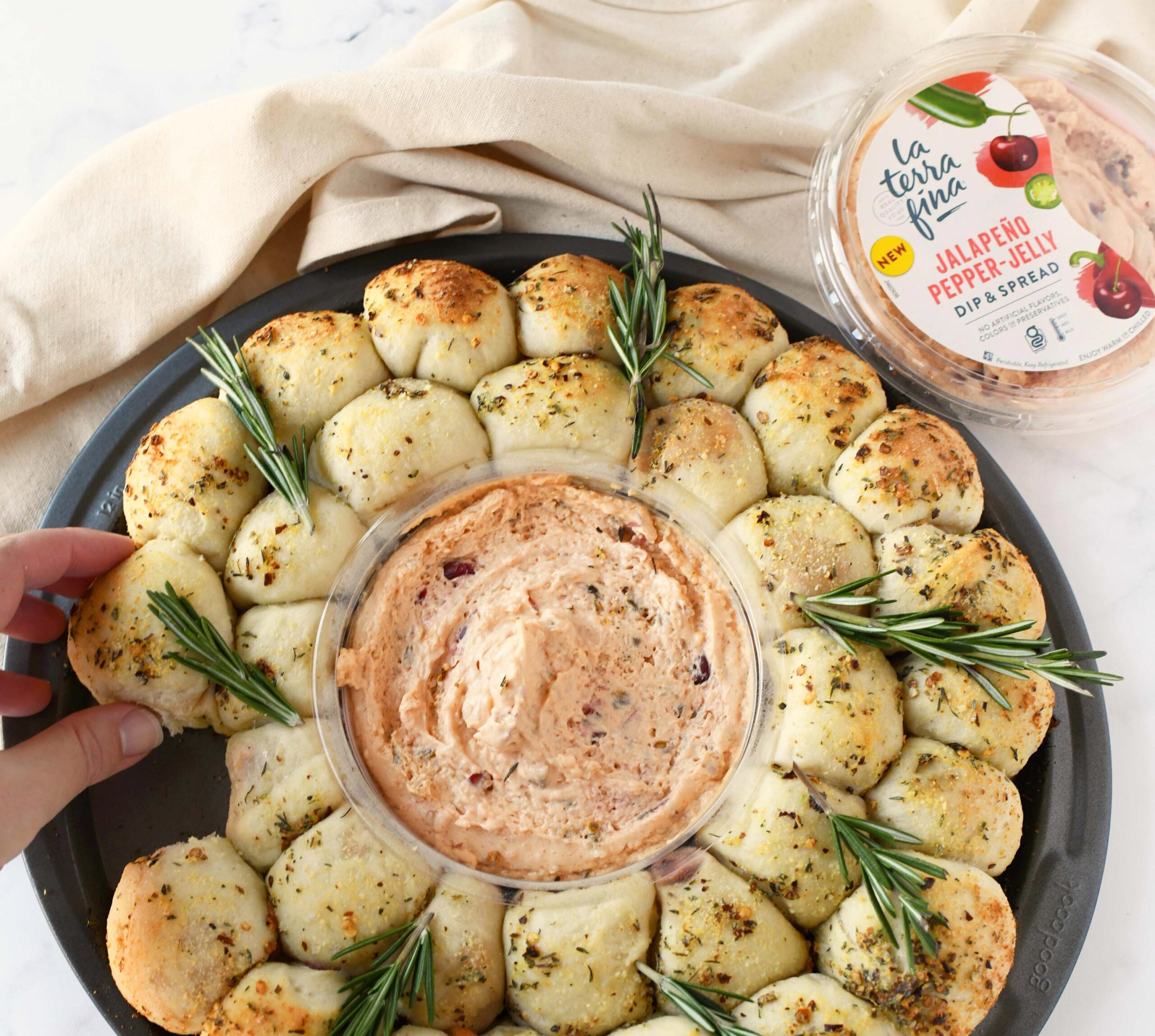 Christmas Dip Wreath