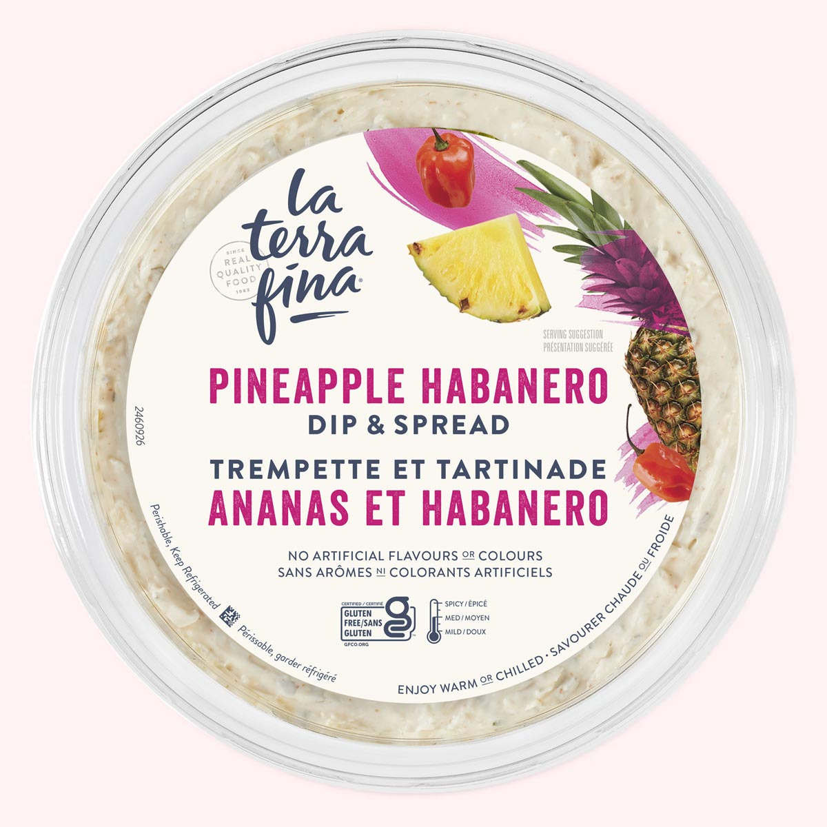 La Terra Fina Pineapple Habanero Dip and Spread