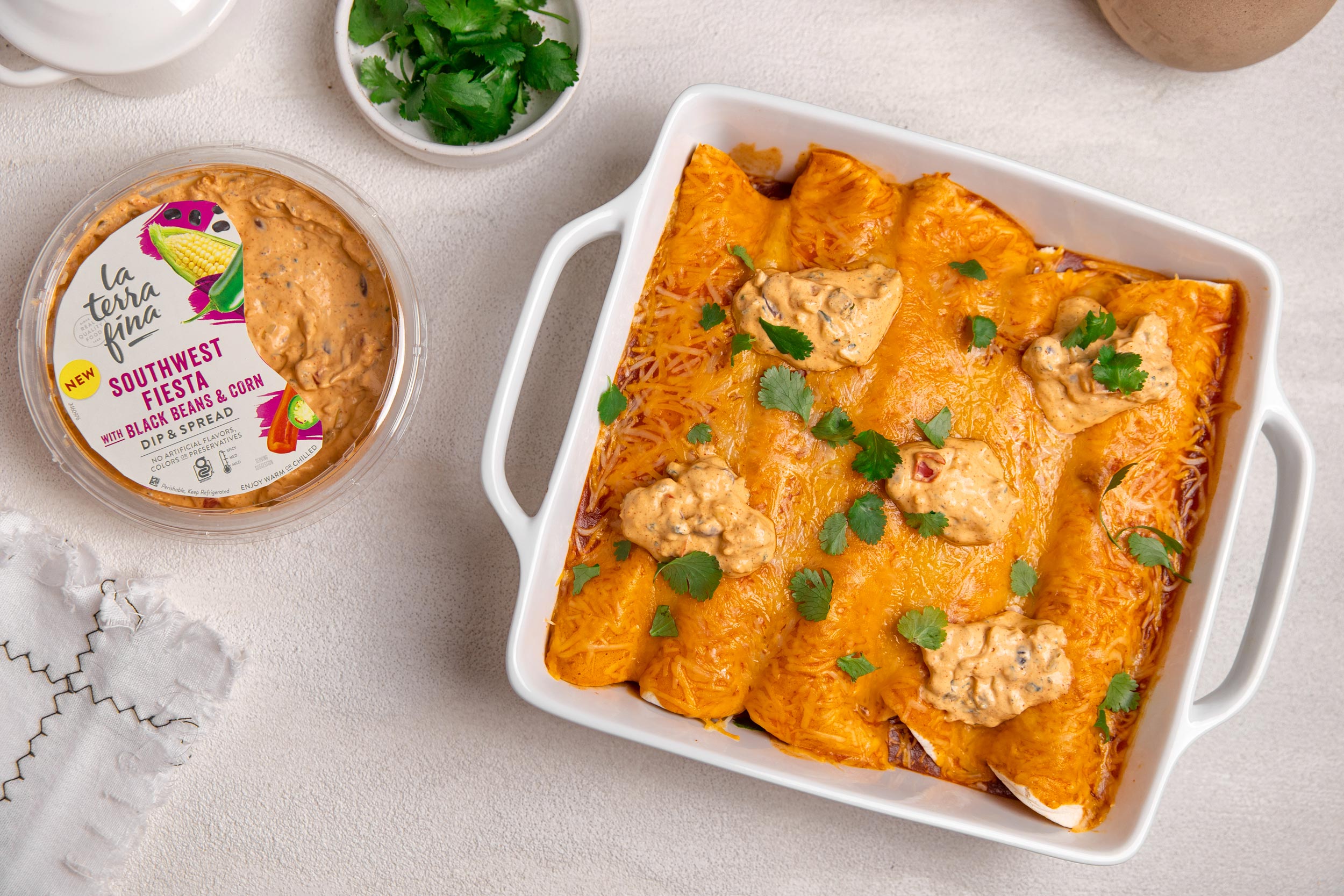 southwest chicken enchiladas