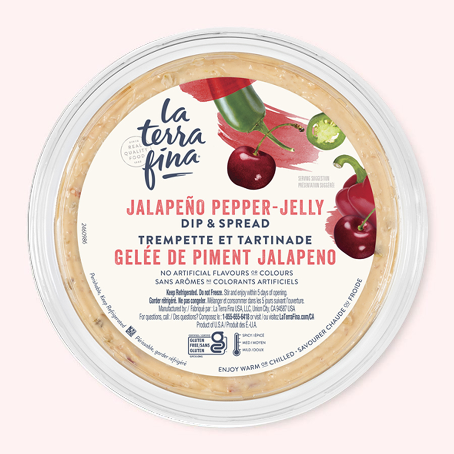 alapeño Pepper-Jelly Dip & Spread / Trempette et tartinade gelée de piment Jalapeno