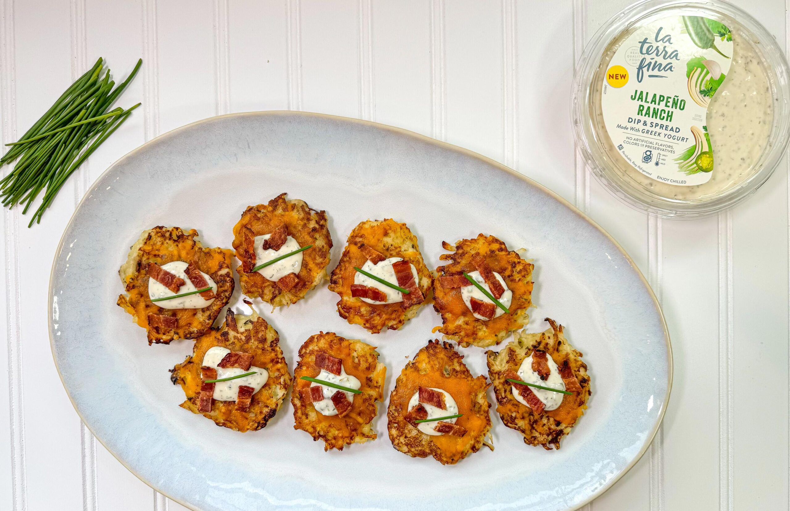 Jalapeño Ranch Potato Pancakes