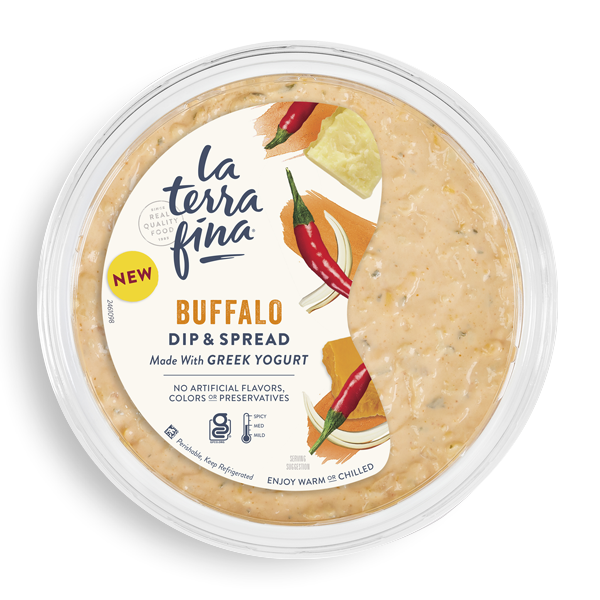 La Terra Fina Buffalo Dip & Spread Made with Greek Yogurt