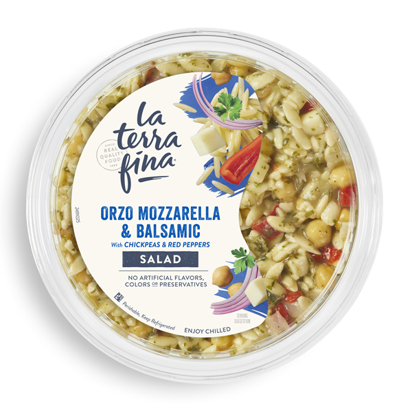 La Terra Fina Orzo Mozzarella & Balsamic Salad