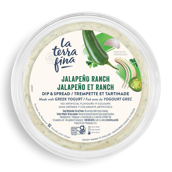 Jalapeño Ranch Dip & Spread / Jalapeño et Ranch Trempette et Tartinade