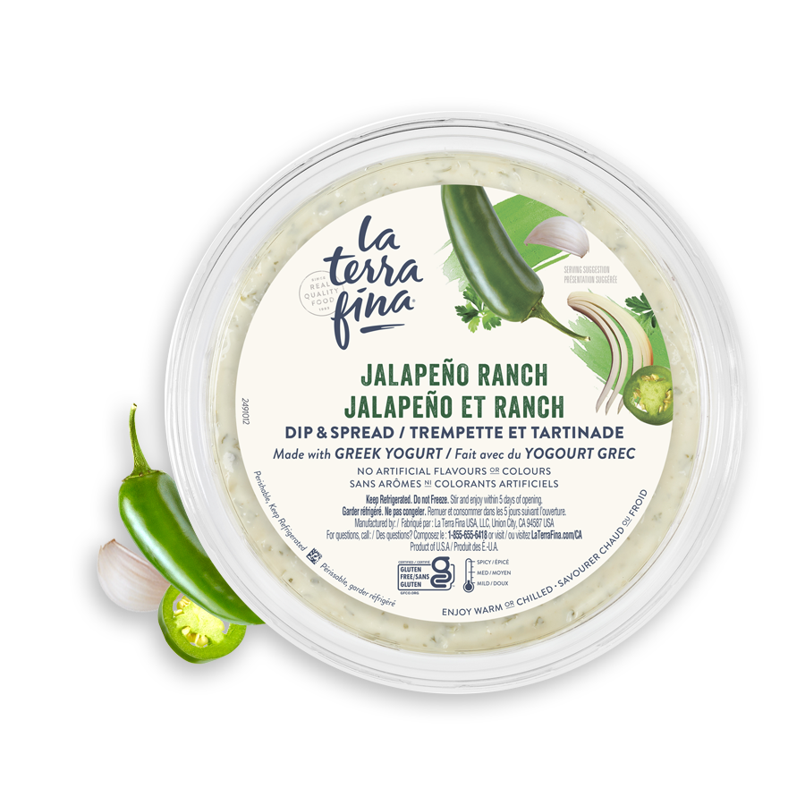 Jalapeño Ranch Dip & Spread / Jalapeño et Ranch Trempette et Tartinade