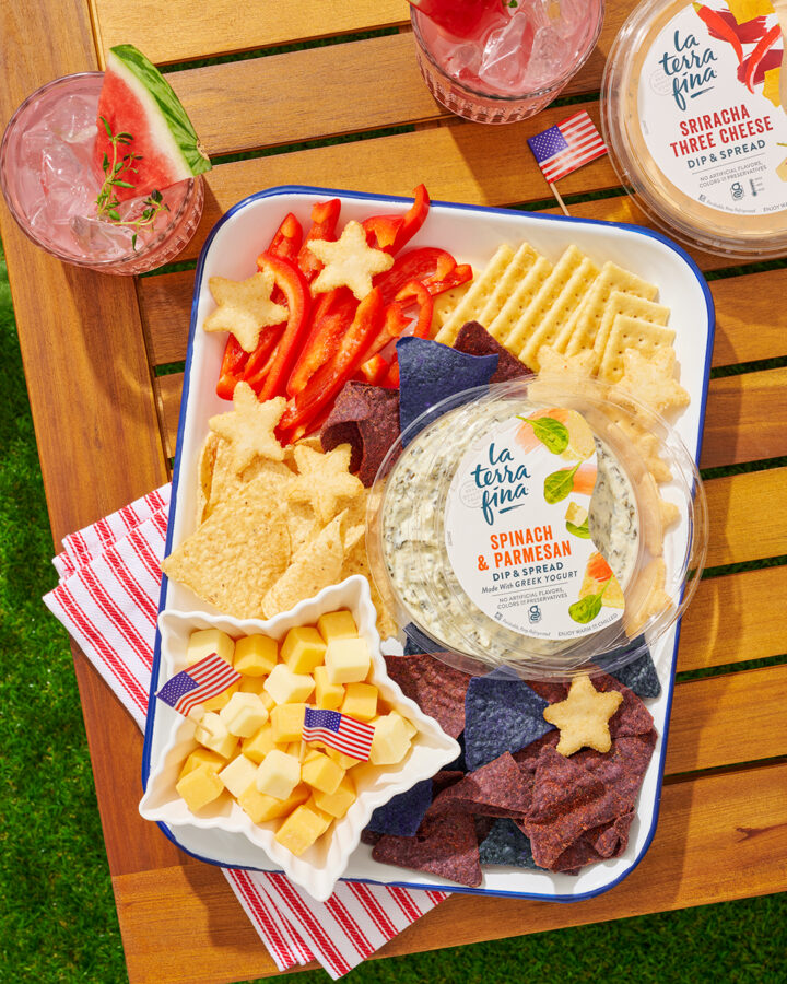 Summer / Fourth of July Charcuterie Board