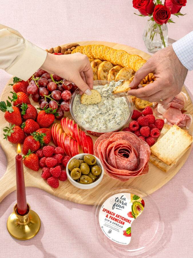 Valentine's Day Charcuterie Board
